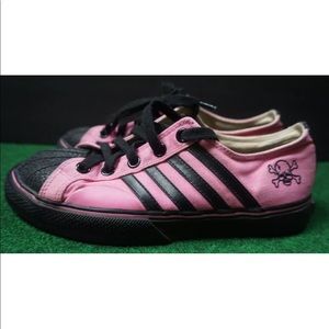 Vision Duane Peters Hot Pink Black Shoe